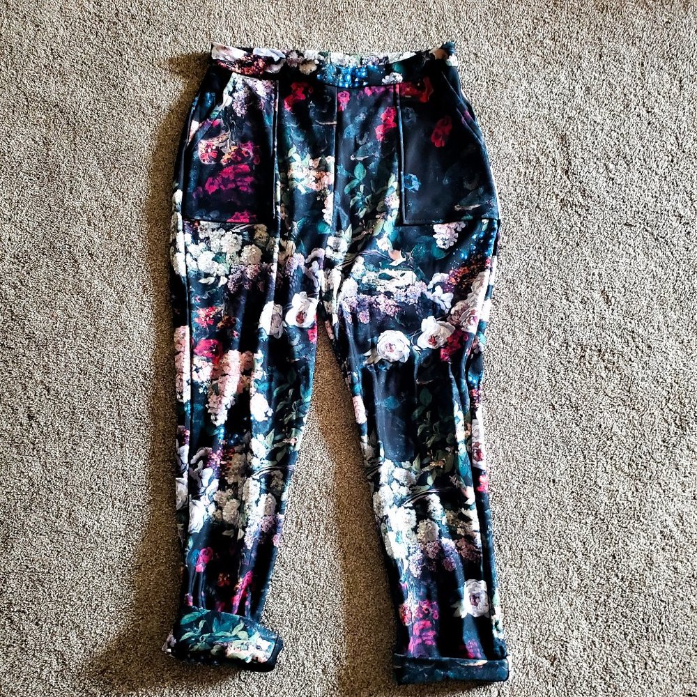 TAKE MY MONET CUFFED PANTS